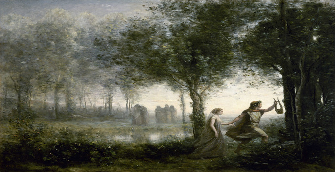 Μια ανάγνωση του έργου του Jean-Baptiste-Camille Corot «Ο Ορφέας οδηγεί την Ευρυδίκη από τον Κάτω Κόσμο-